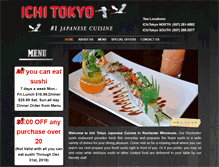 Tablet Screenshot of ichitokyomn.com